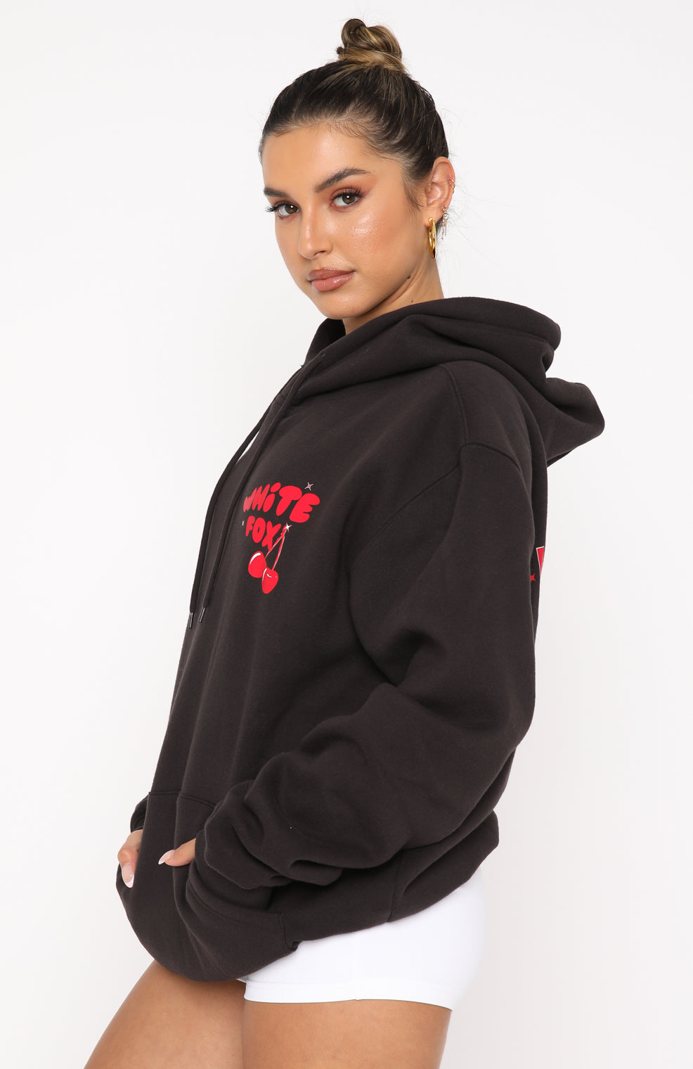 Don’t Waste Time Charcoal Hoodie