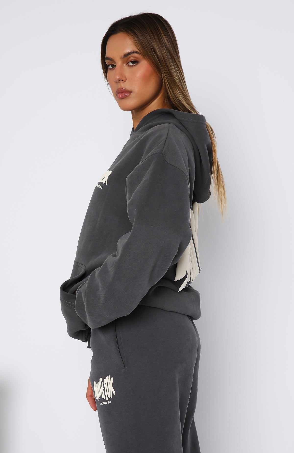 Archive 6.0 Oversized Ash Hoodie