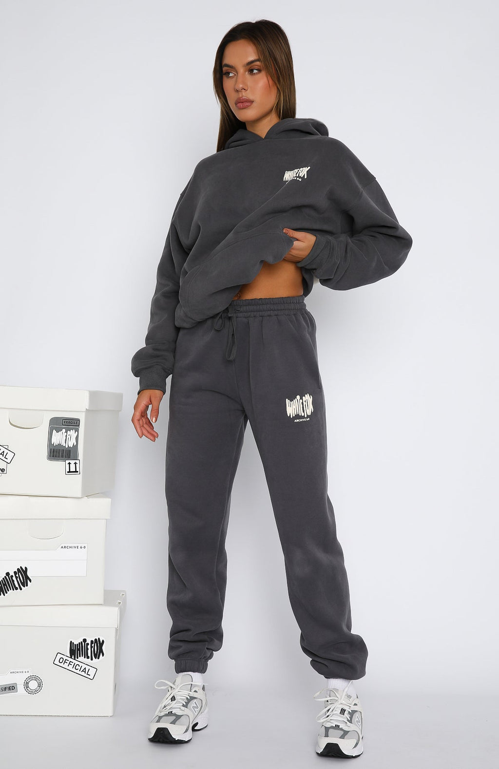 Archive 6.0 Oversized Ash Hoodie
