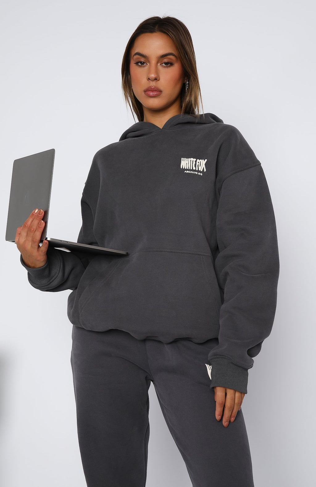 Archive 6.0 Oversized Ash Hoodie