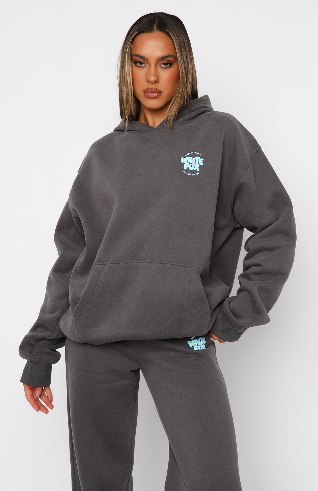 With Love Oversized Volcanic Hoodie