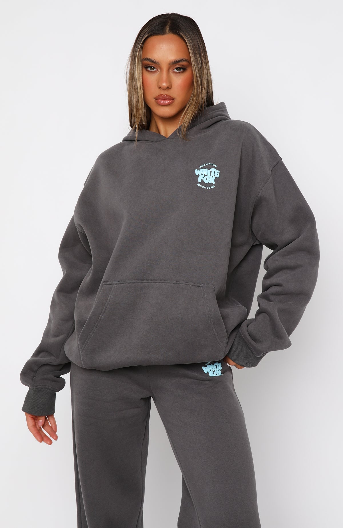 With Love Oversized Volcanic Hoodie