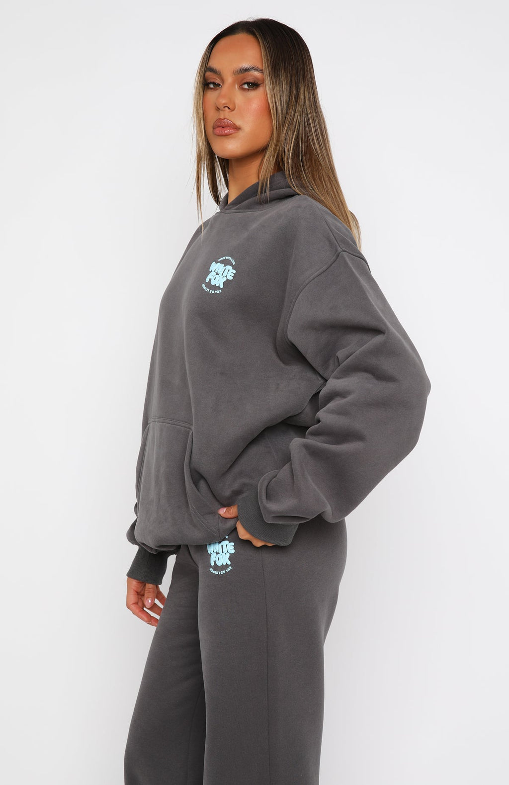 With Love Oversized Volcanic Hoodie