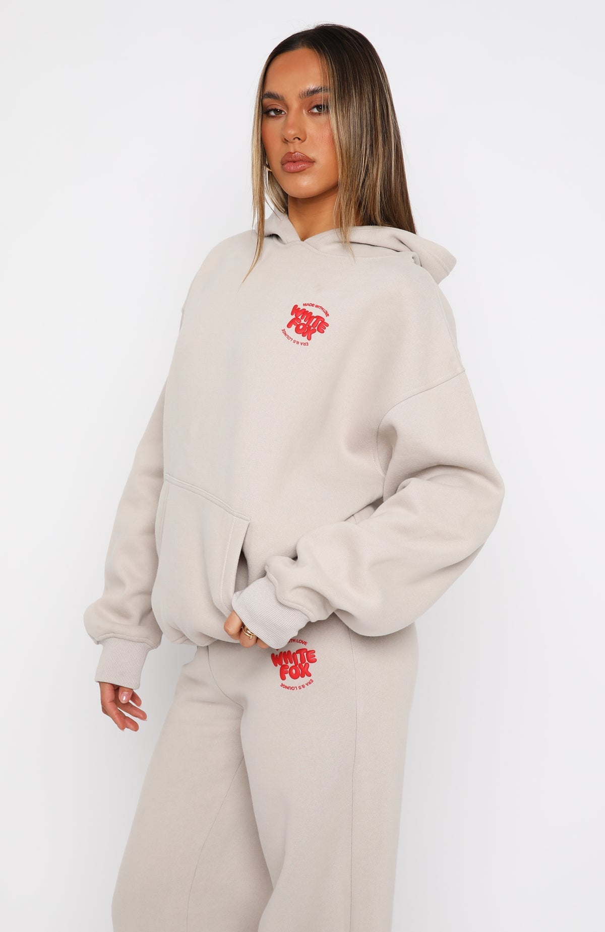 With Love Oversized Moon Hoodie