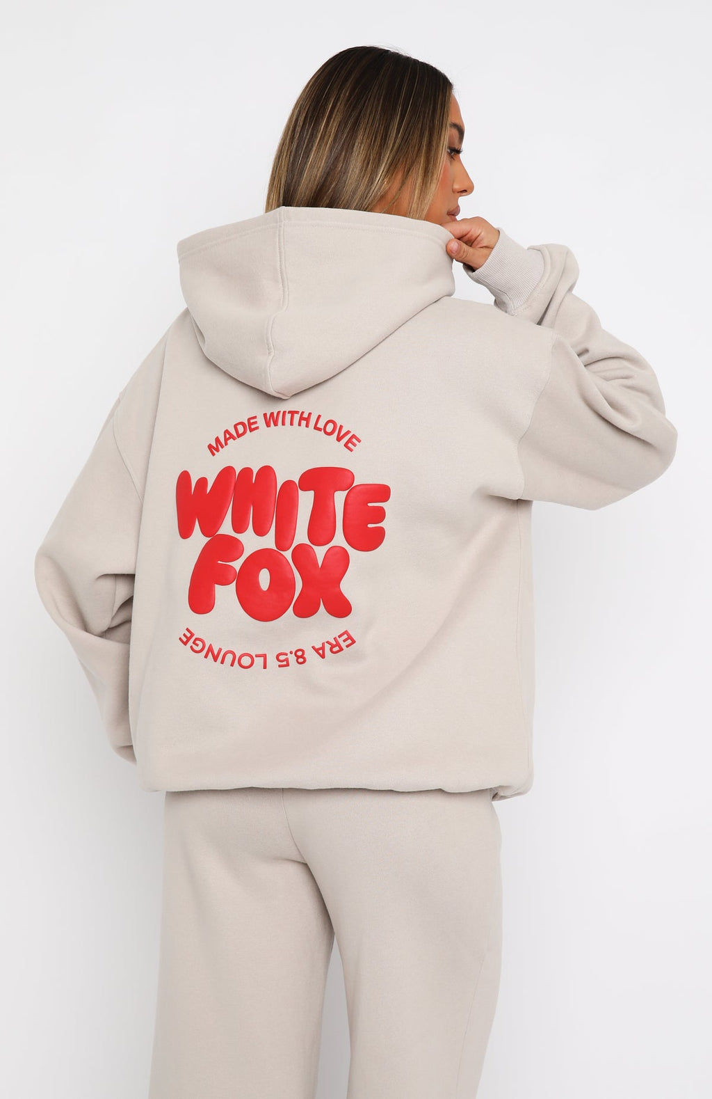 With Love Oversized Moon Hoodie