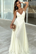 Thin Strap Mesh Layered Maxi Dress