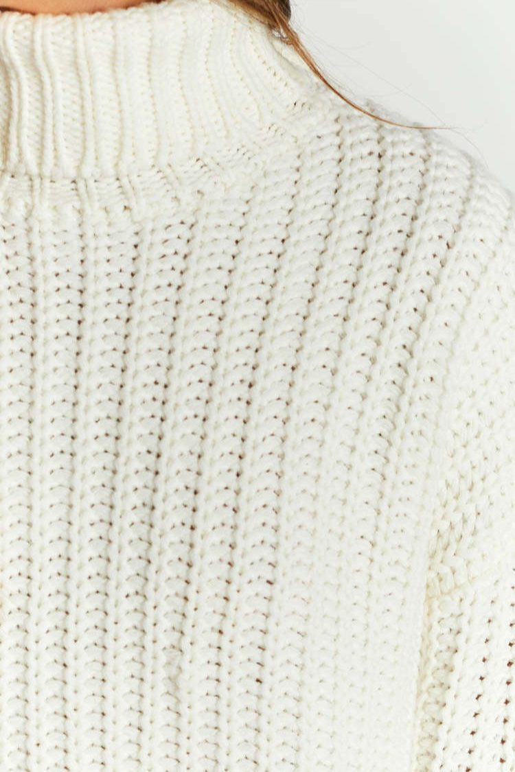 Cozy Knit Turtleneck Sweater