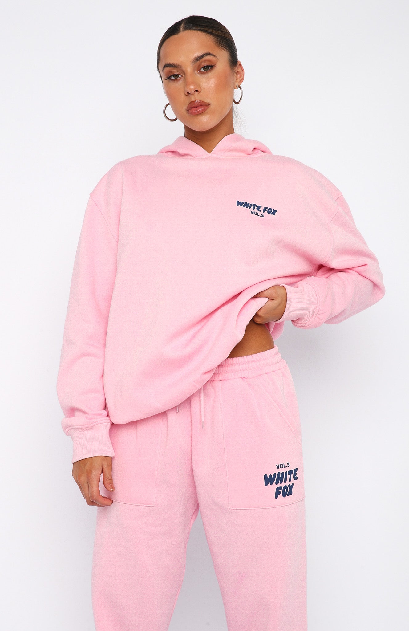 Offstage Posy Pink Hoodie