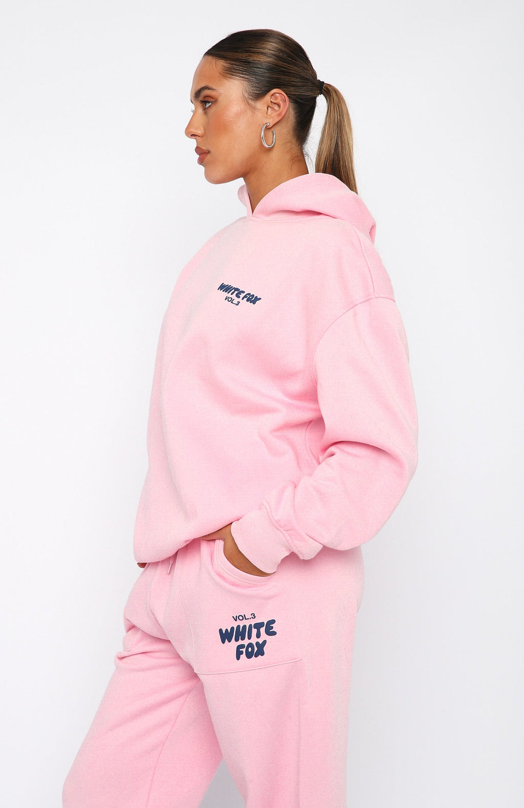 Offstage Posy Pink Hoodie