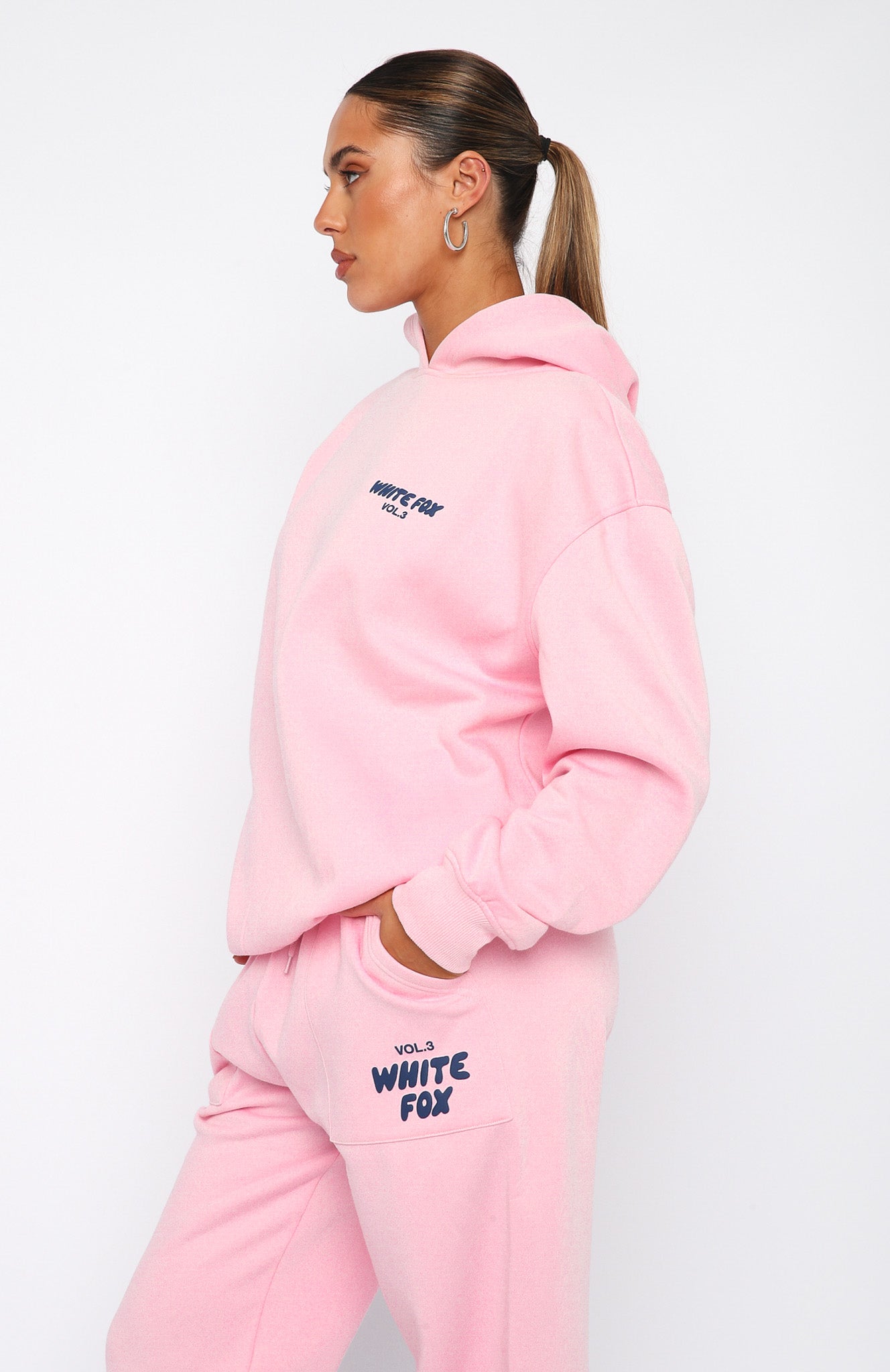 Offstage Posy Pink Hoodie