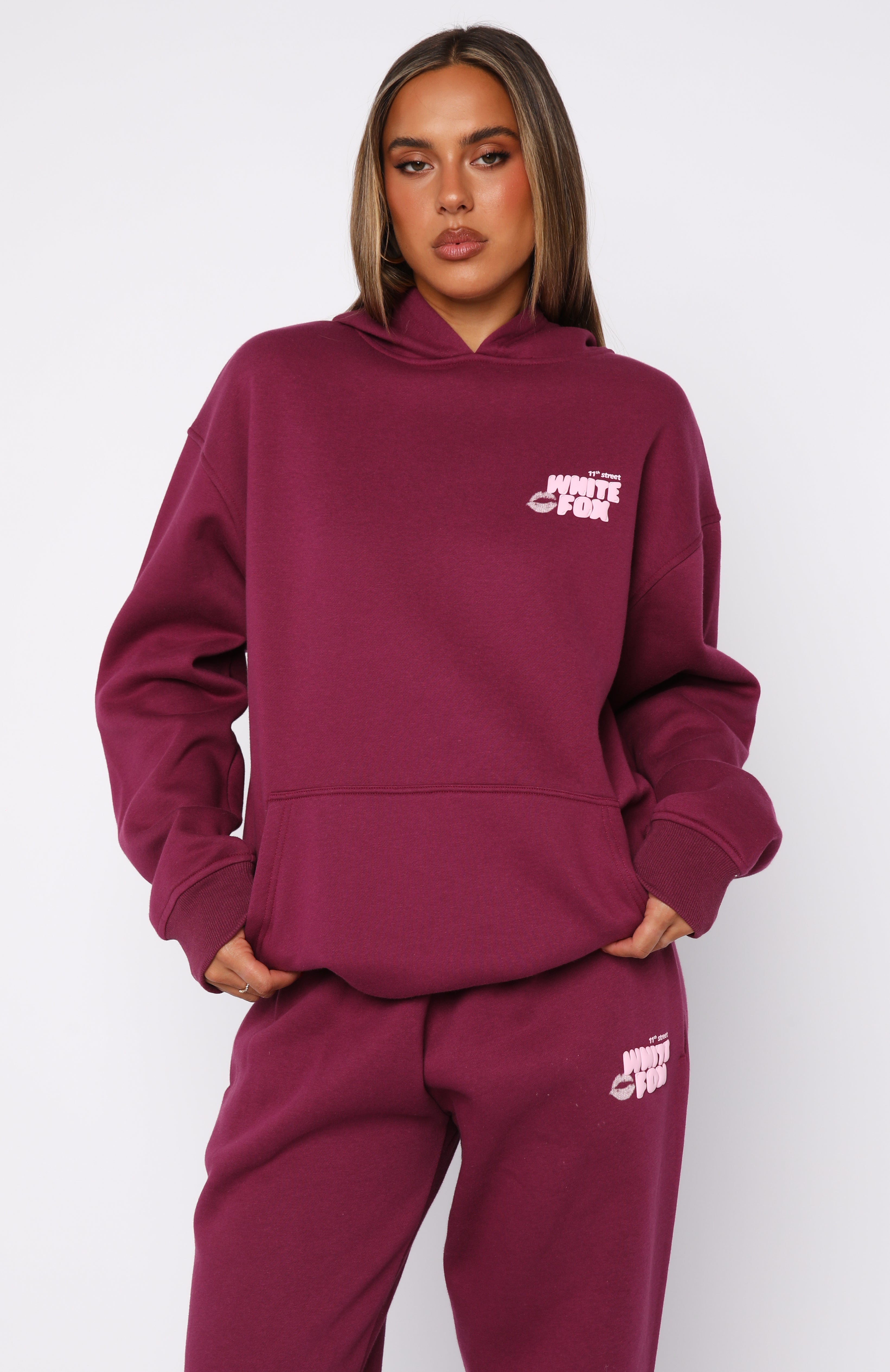 11th Street Sweet Kisses Very Berry Hoodie