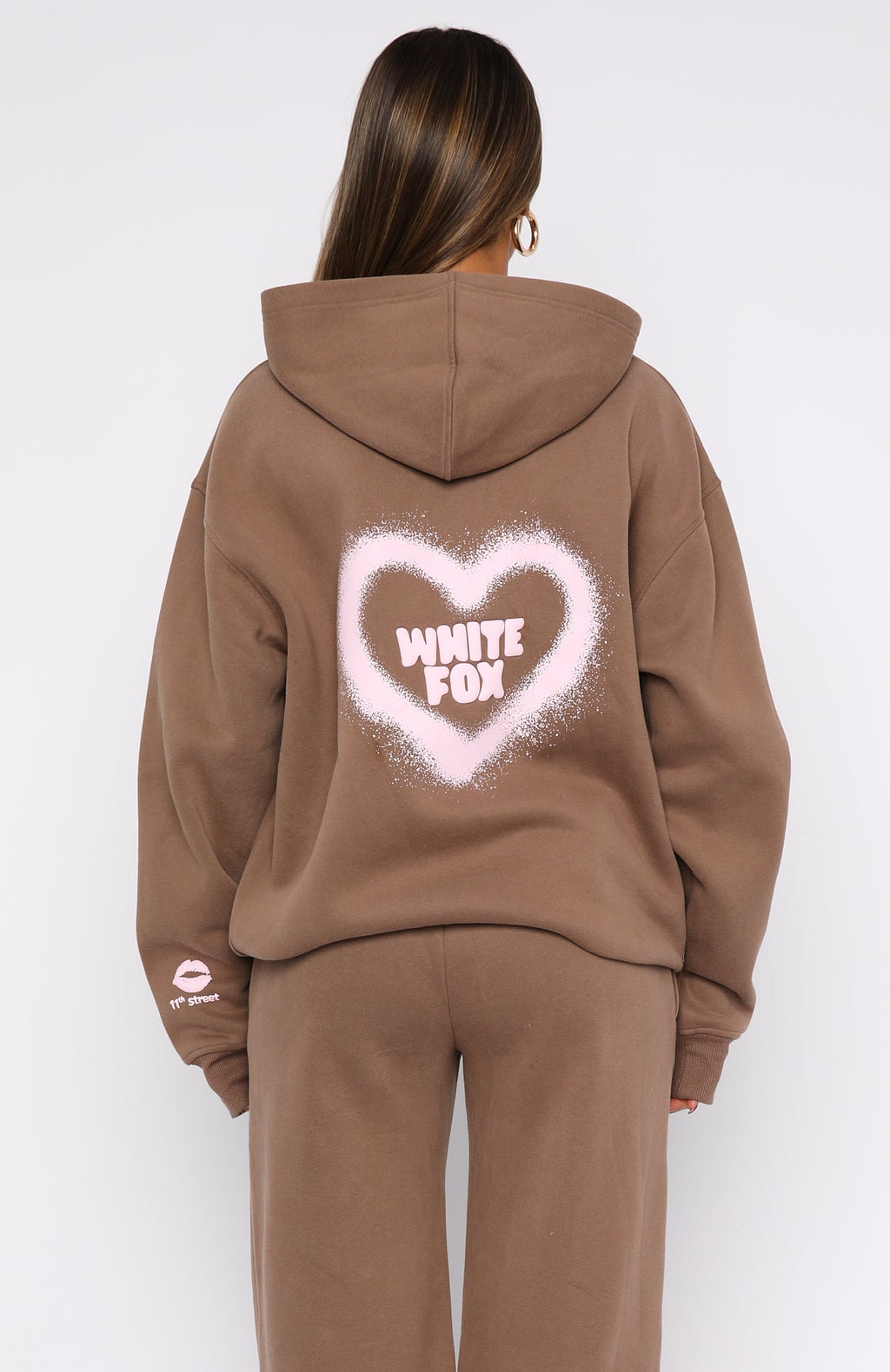 11th Street City Girl Cinnamon Bun Hoodie