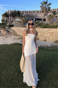 Refined Strapless Sleeveless Maxi Dress