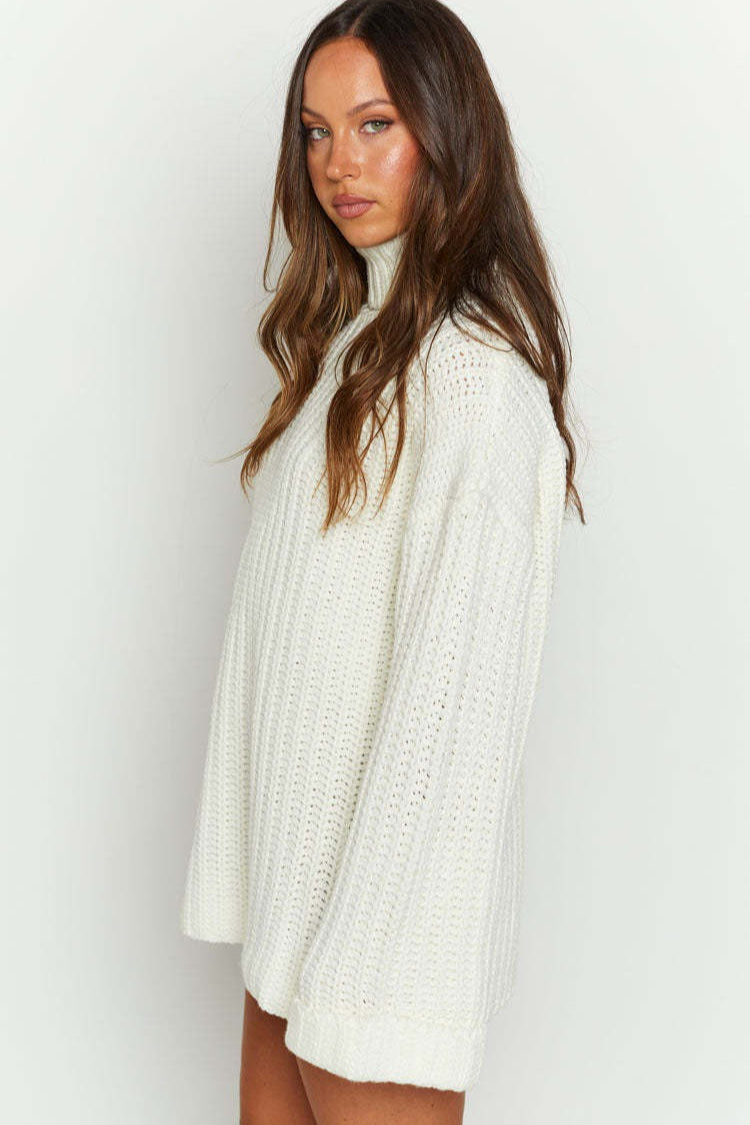 Cozy Knit Turtleneck Sweater