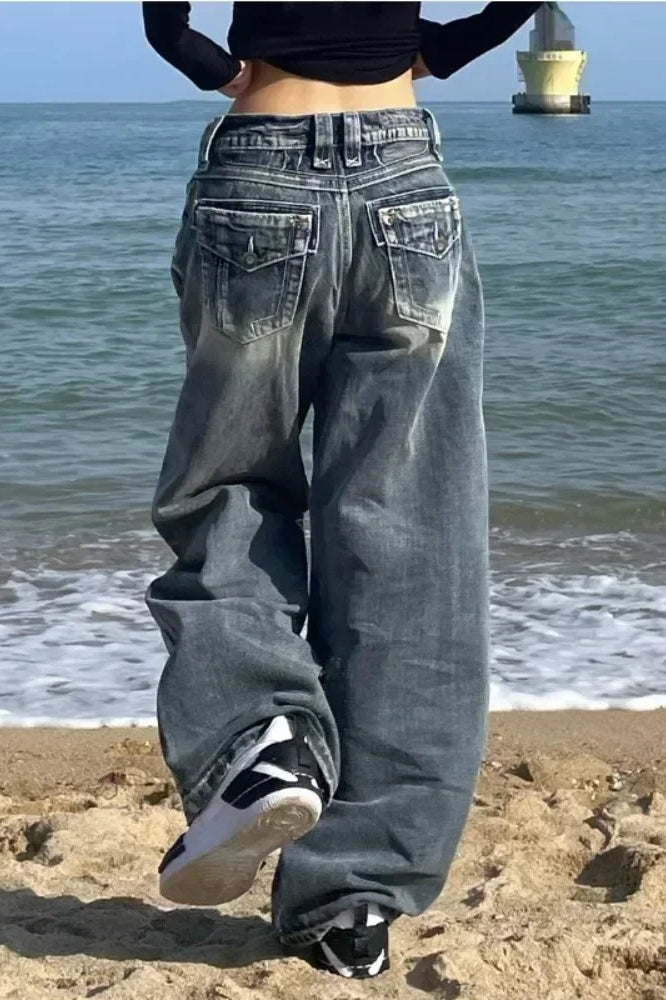 Oversized Vintage Denim Jean