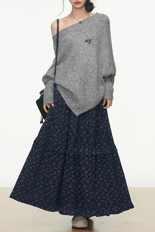 Loose Off Shoulder Sweater
