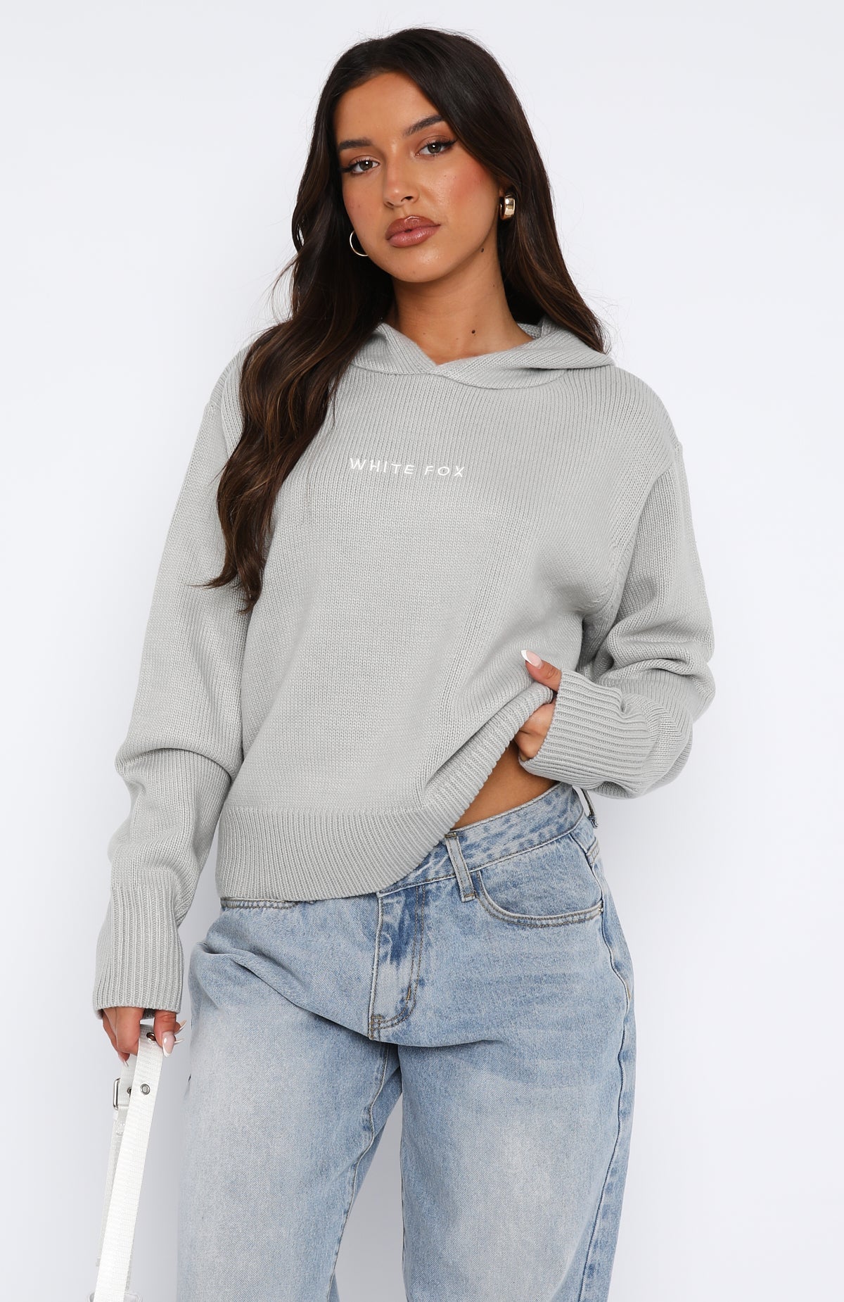 Cool Knit Light Grey Hoodie