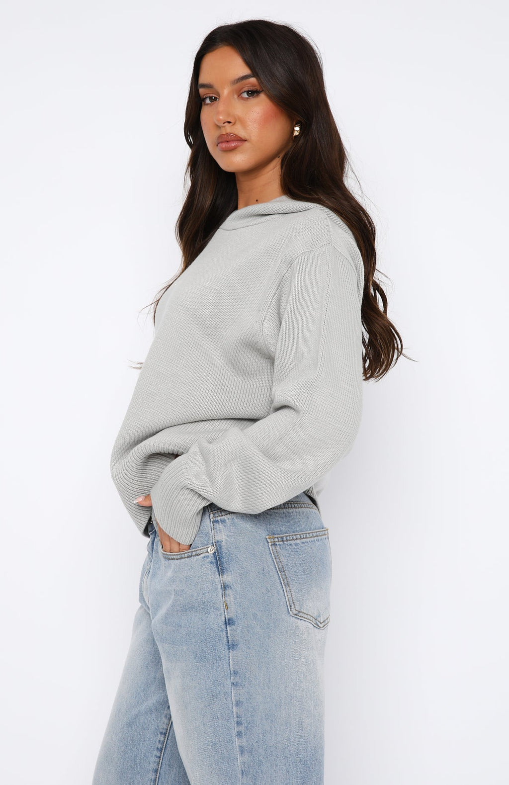 Cool Knit Light Grey Hoodie