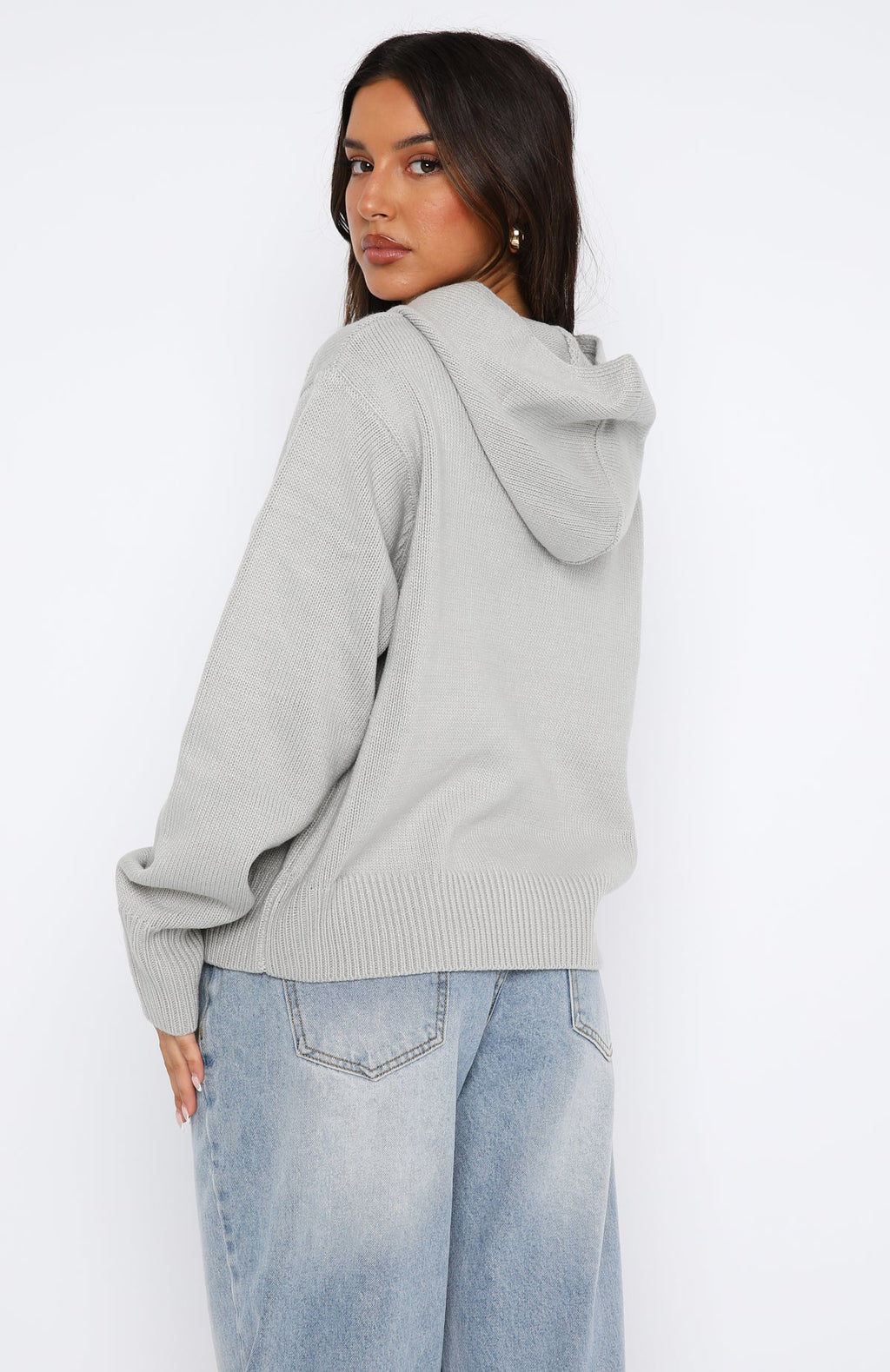 Cool Knit Light Grey Hoodie