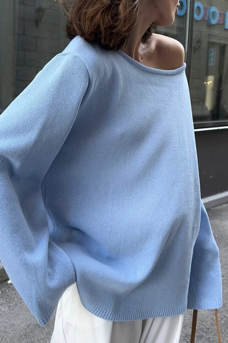 Loose Backless Casual Sweater
