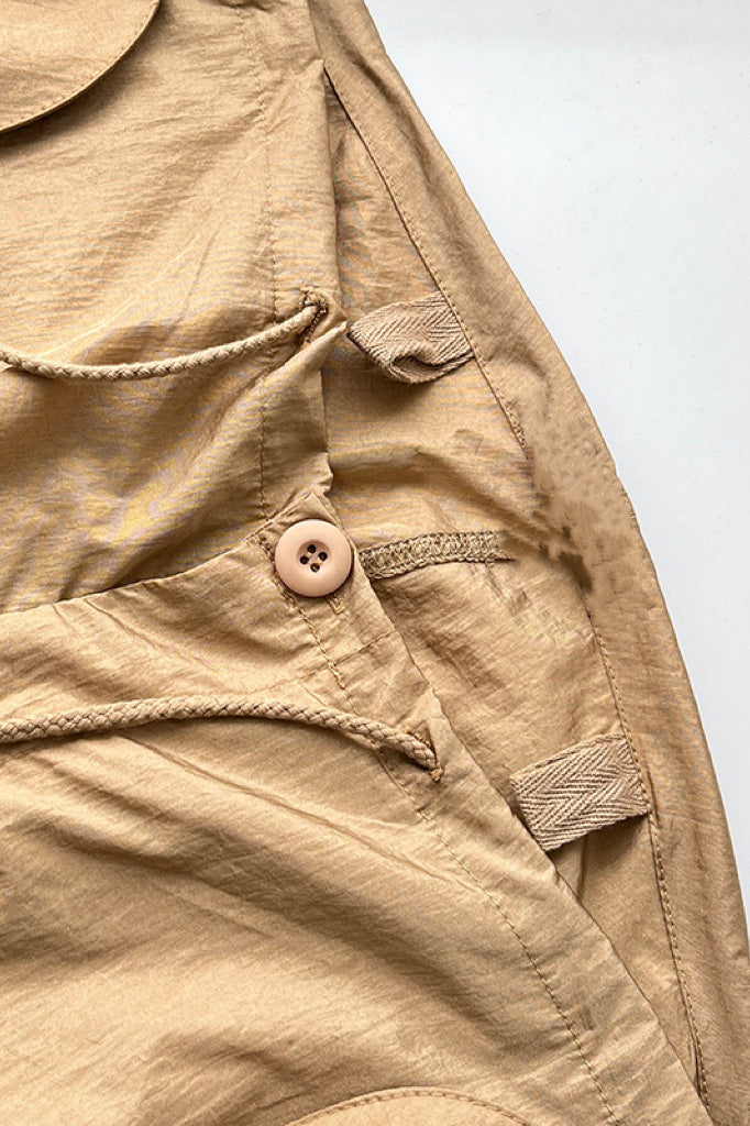 Breezy Fit Drawstring Parachute Pant