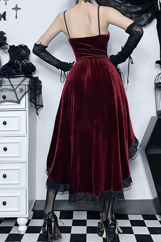 Tailored Train Gothic Dress