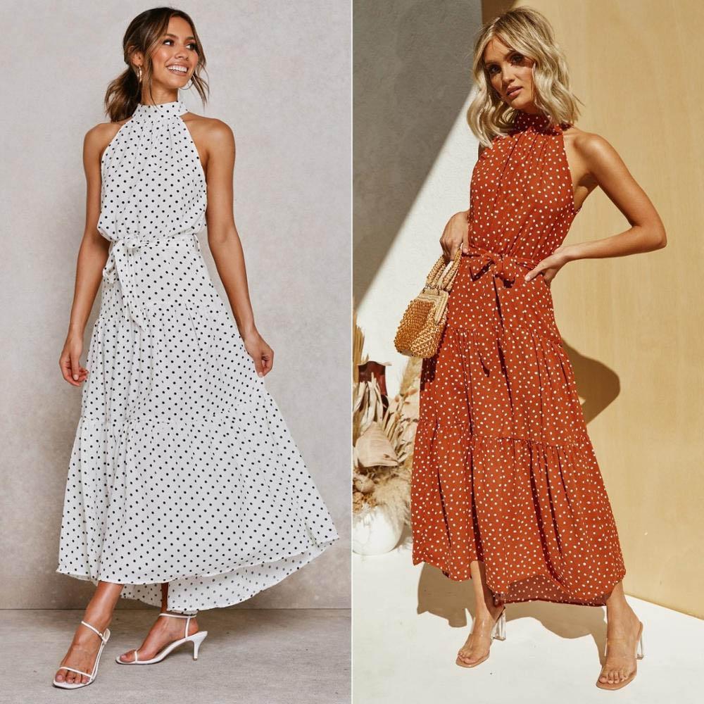Boho Off Shoulder A-Line Sash Maxi Dress