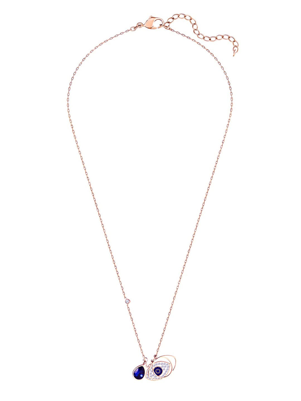 Rose Gold Stainless Simple Pendant Necklace