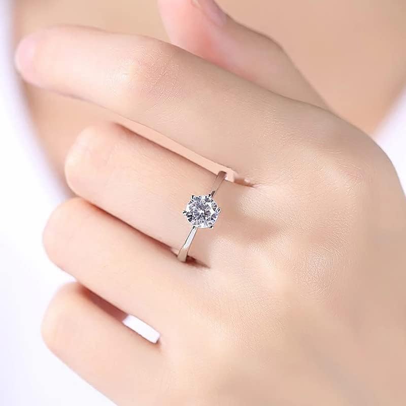 Silver Adjustable Crystal Two Piece Ring