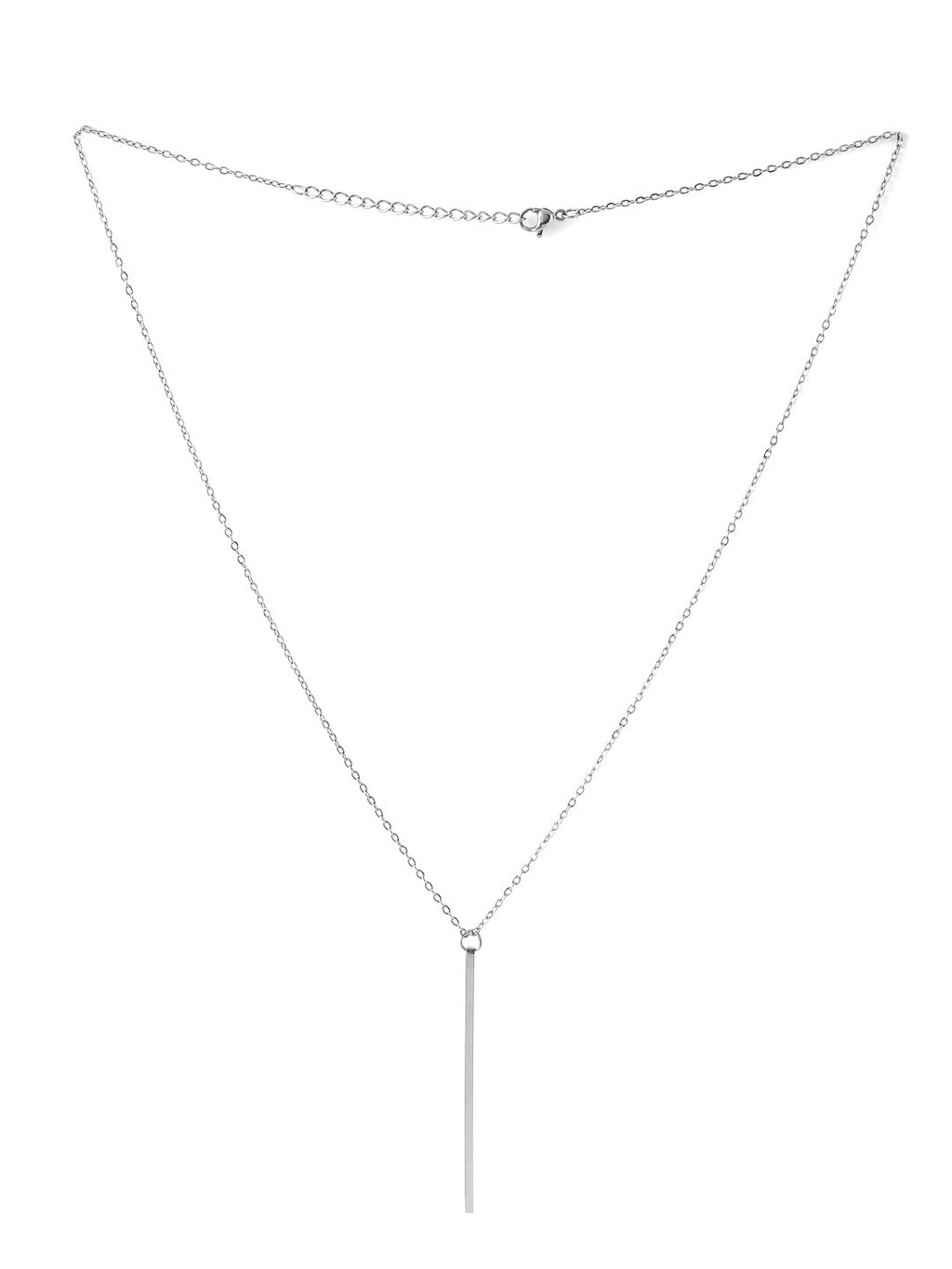 Dual Heart Gold Charm Pendant Necklace