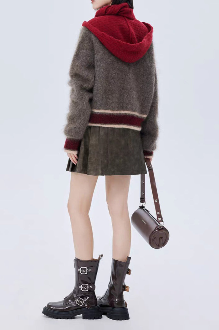Long Sleeve Colorblock Striped Sweater