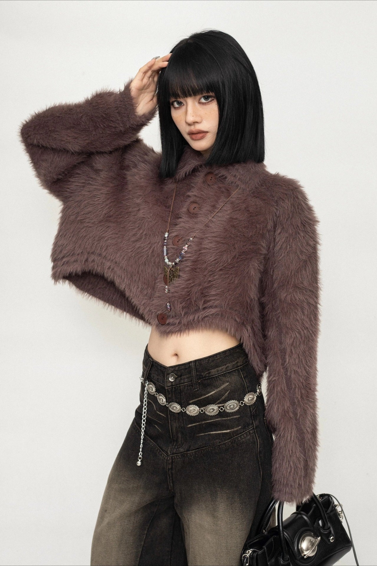 Alluring Short Knit Sweater