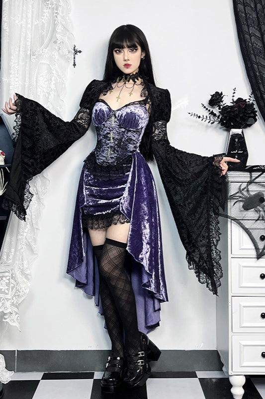 Mermaid Bodycon Gothic Dress