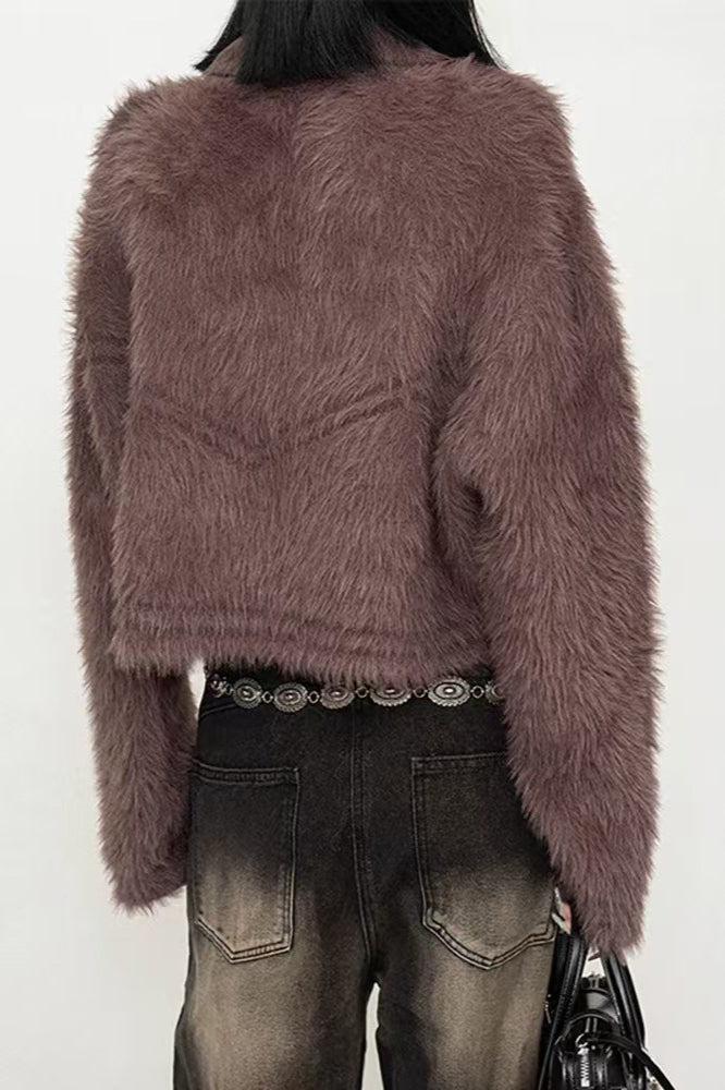 Alluring Short Knit Sweater