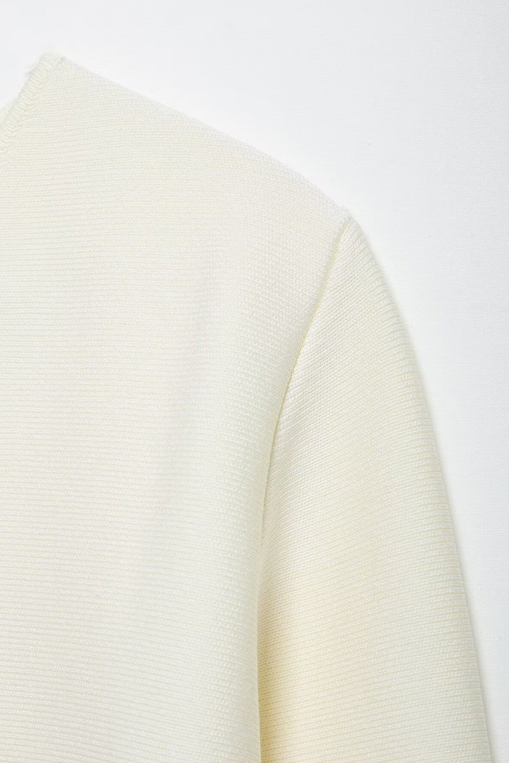Irregular Button Knit Cardigan