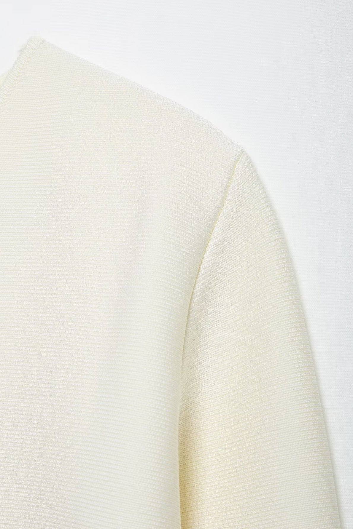 Irregular Button Knit Cardigan