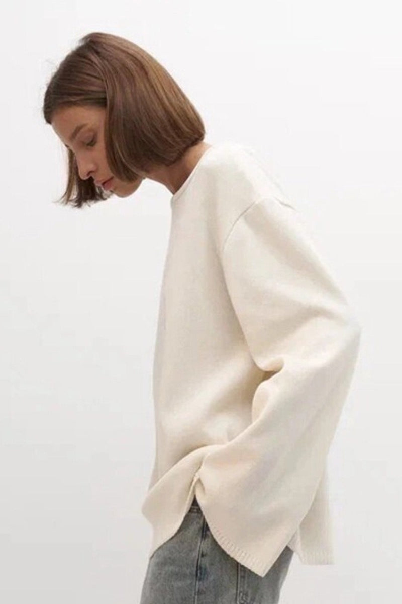 Loose Backless Casual Sweater