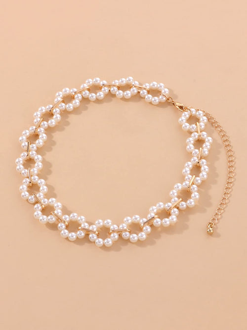 Layered Chain Link Necklace