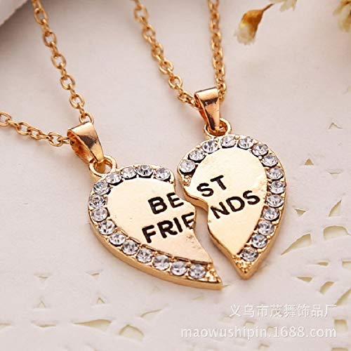 Circle Rings Best Friend Locket Necklace