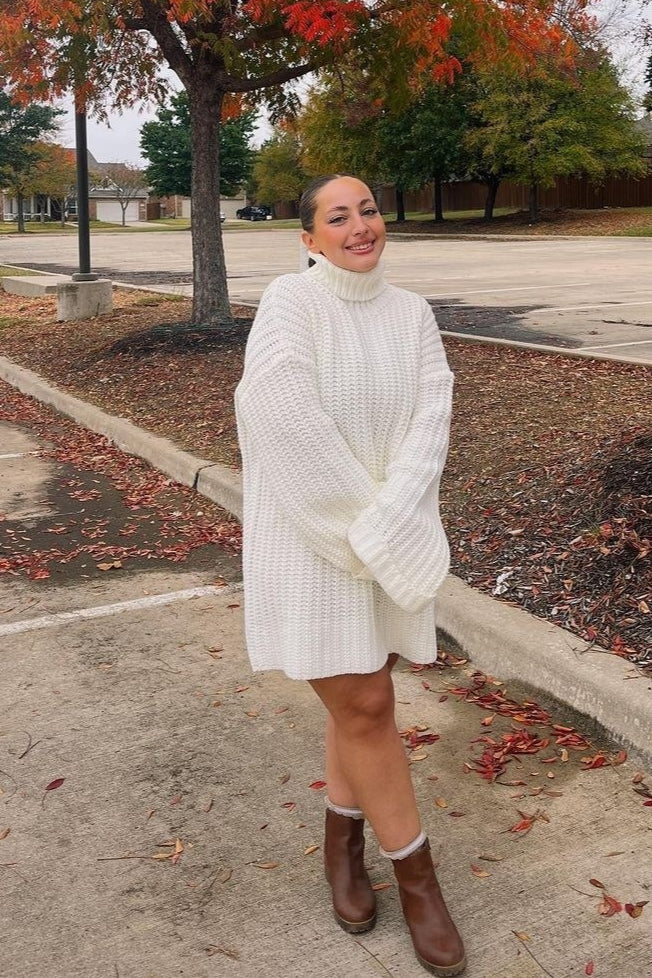 Cozy Knit Turtleneck Sweater