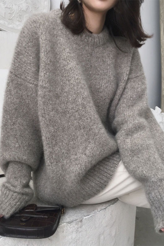 Loose Retro Style Sweater