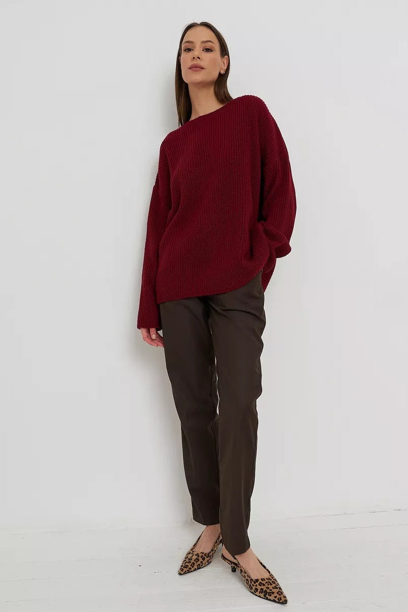 Basic Relaxed Fit Sweater