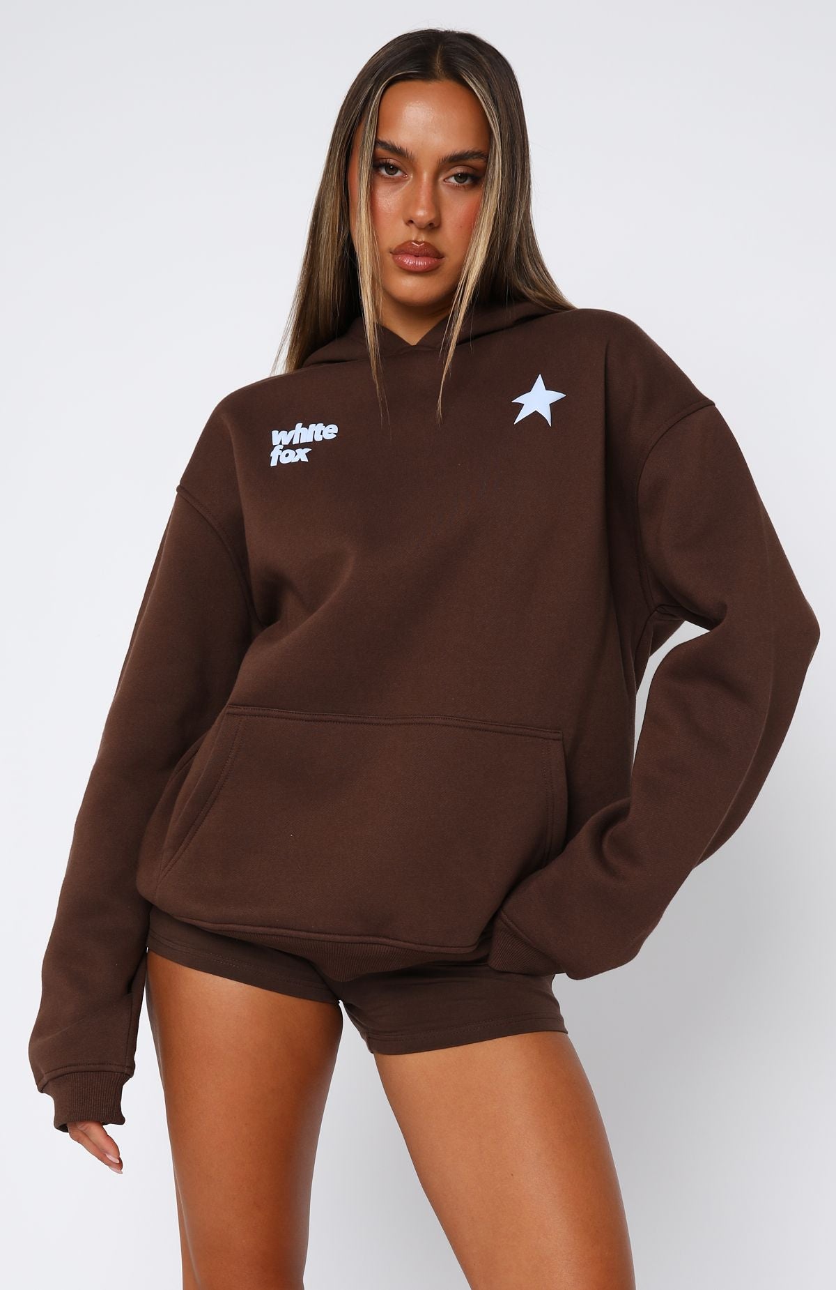 From Archives Charli Oversized Chocolate Hoodie