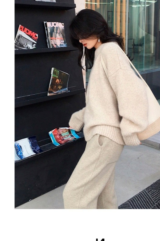 Loose Retro Style Sweater
