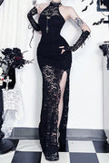 Transparent Long Gothic Dress