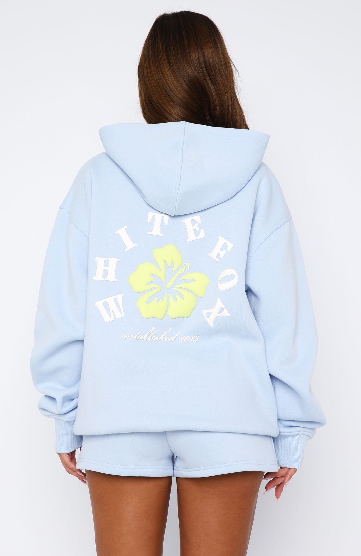 Keep Blooming Blue Hoodie