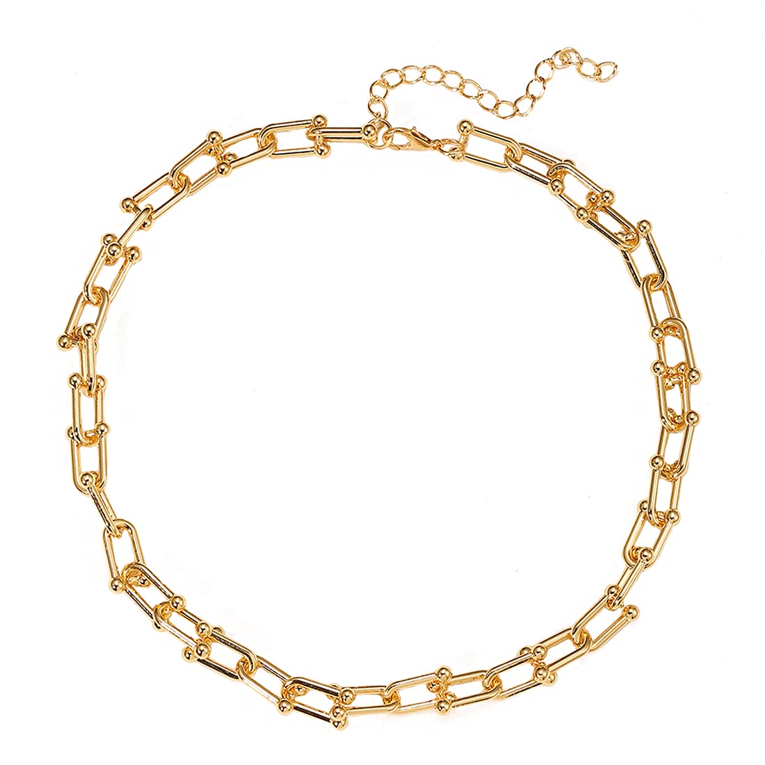 Key Heart Multilayer Combo Choker Necklace