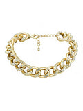 Golden Cuban Link Choker Necklace