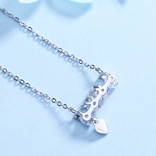 Heart Love Pendant Chain Necklace