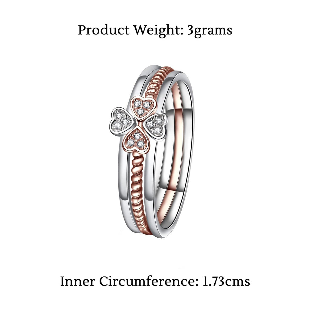 Sterling Silver Certified Crystal Ring